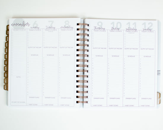 2023 Life + Style Weekly Planner: The Claire
