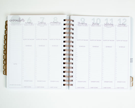 Load image into Gallery viewer, 2023 Life + Style Weekly Planner: The Claire
