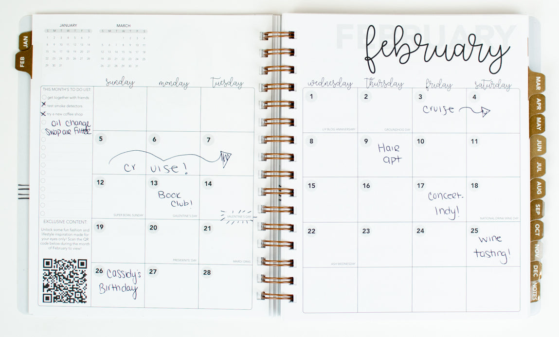 2023 Life + Style Weekly Planner: The Claire