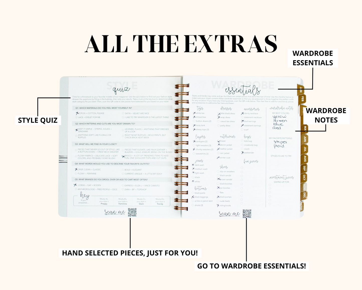 2023 Life + Style Weekly Planner: The Claire