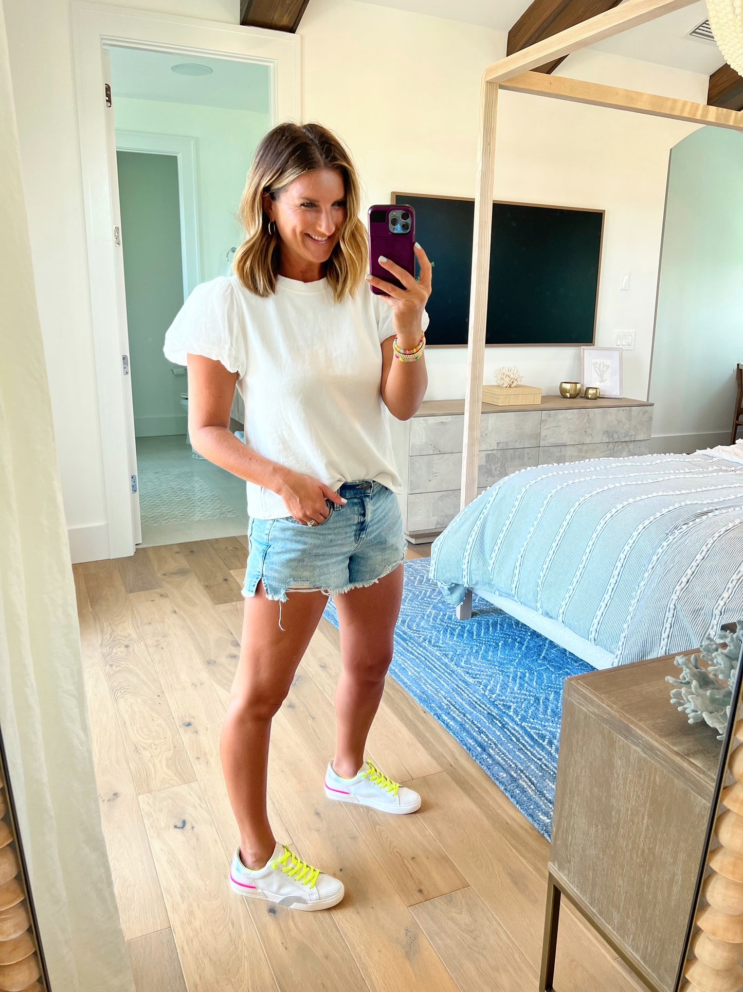 THML Bubble Sleeve Top | FINAL SALE