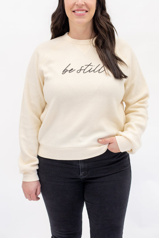 Be Still Cozy Cropped Sweatshirt | FINAL SALE