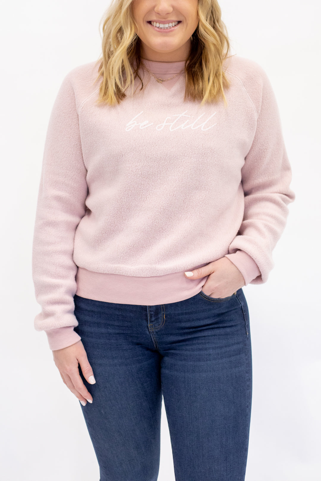 Be Still Cozy Cropped Sweatshirt | FINAL SALE