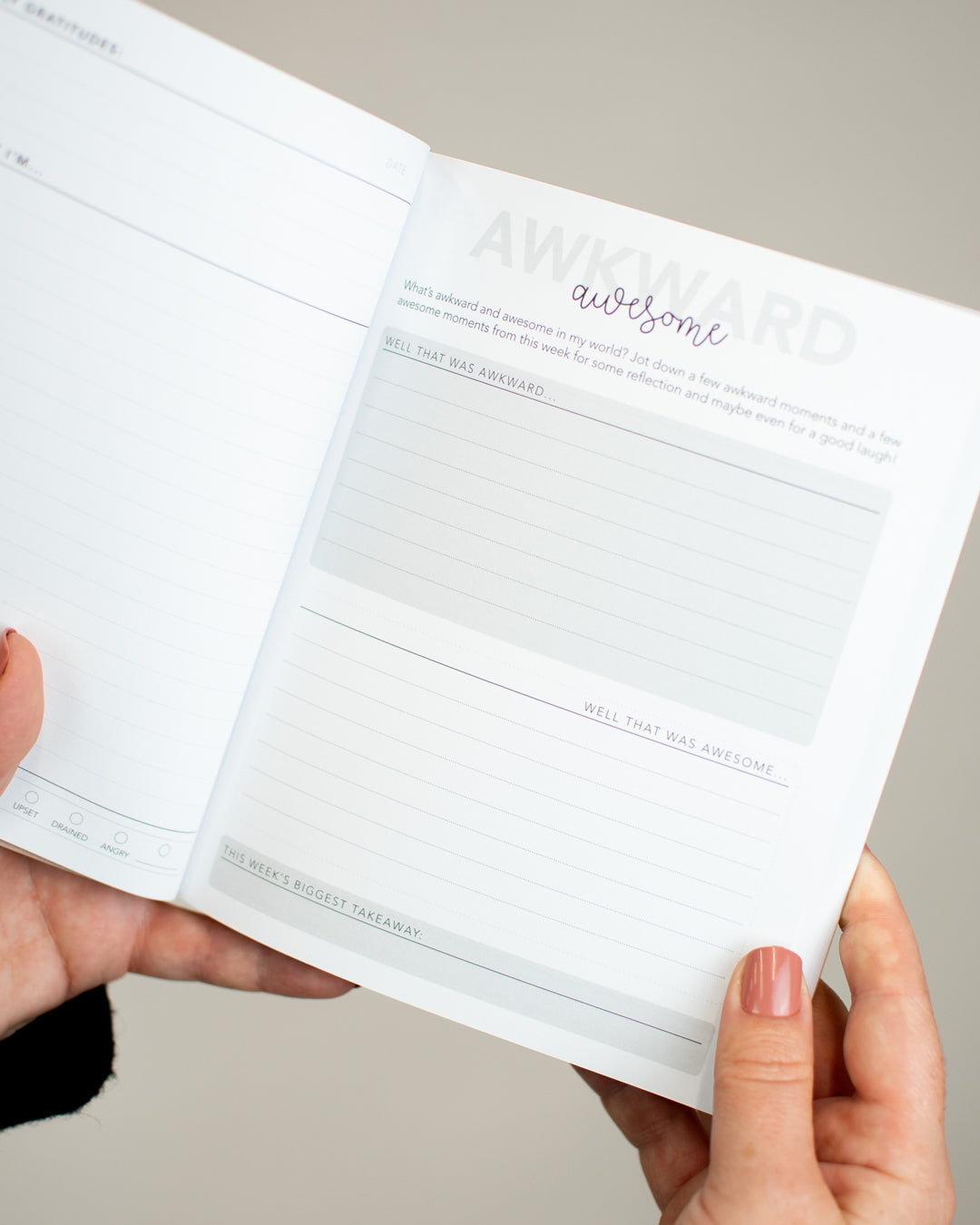 6 Month Currently I'm Gratitude Journal: Hannah