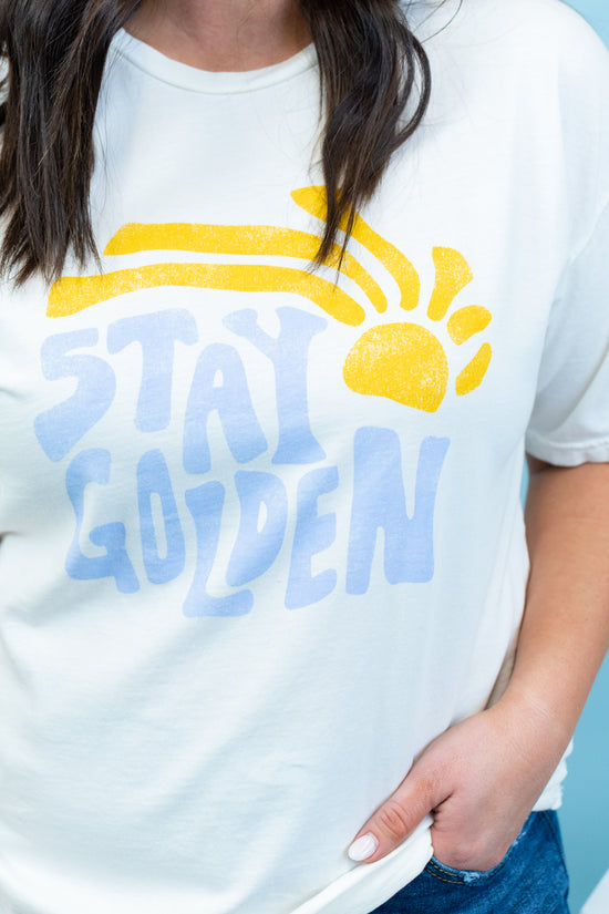 Stay Golden Graphic Tee | FINAL SALE