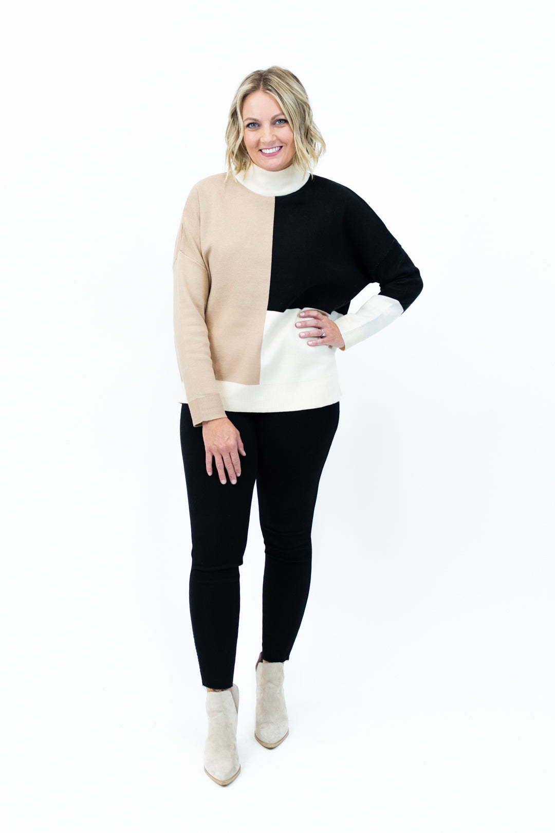 THML Colorblocked Sweater | FINAL SALE