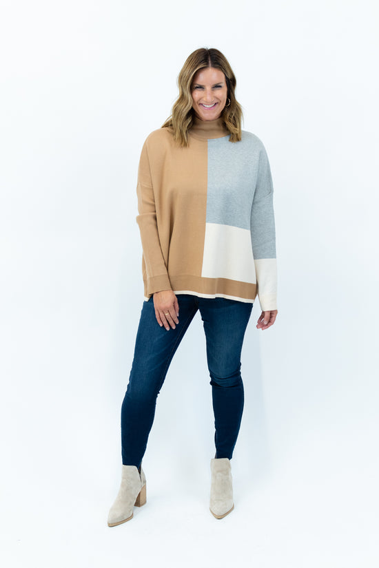 THML Colorblocked Sweater | FINAL SALE