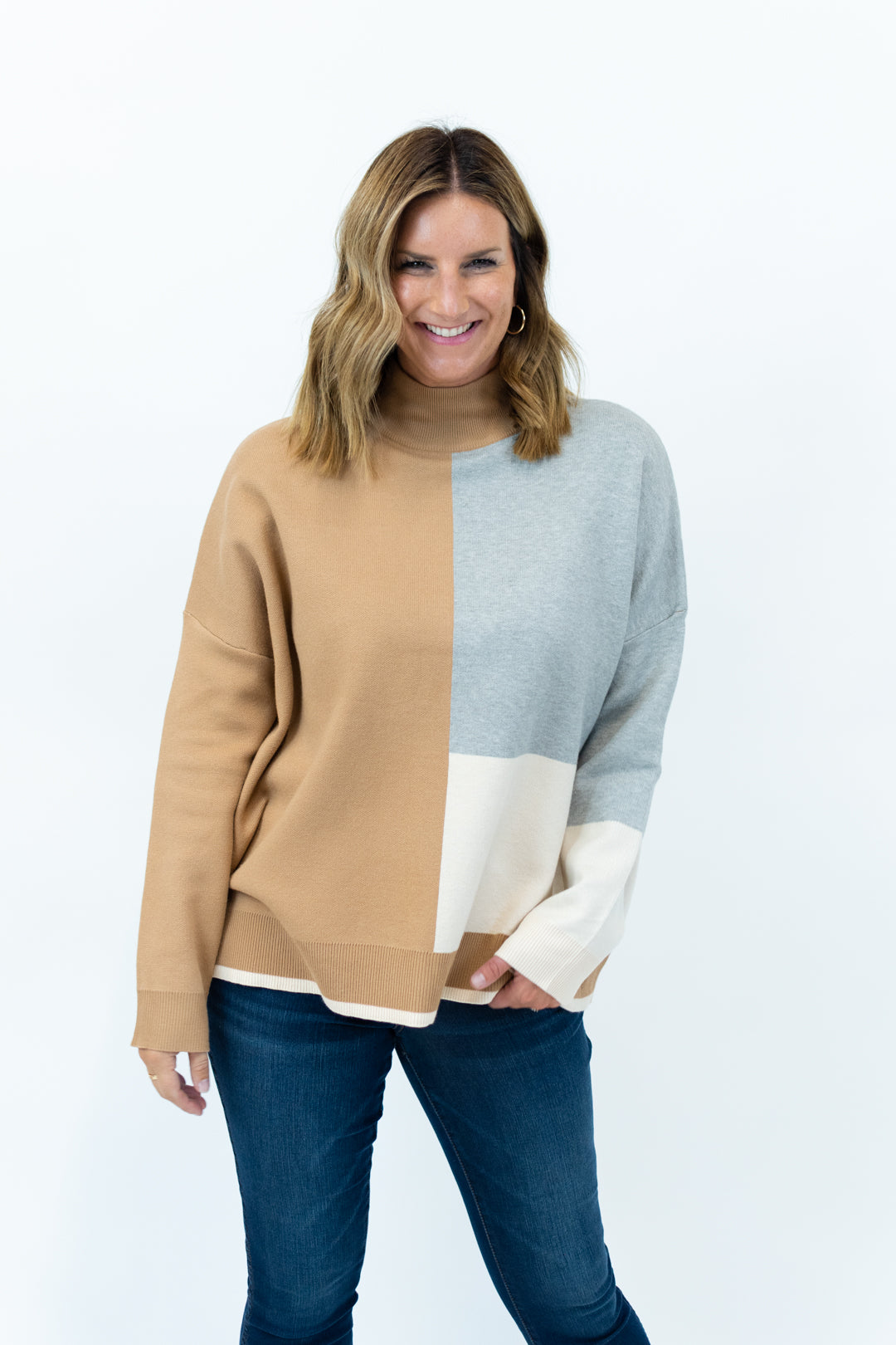 THML Colorblocked Sweater | FINAL SALE