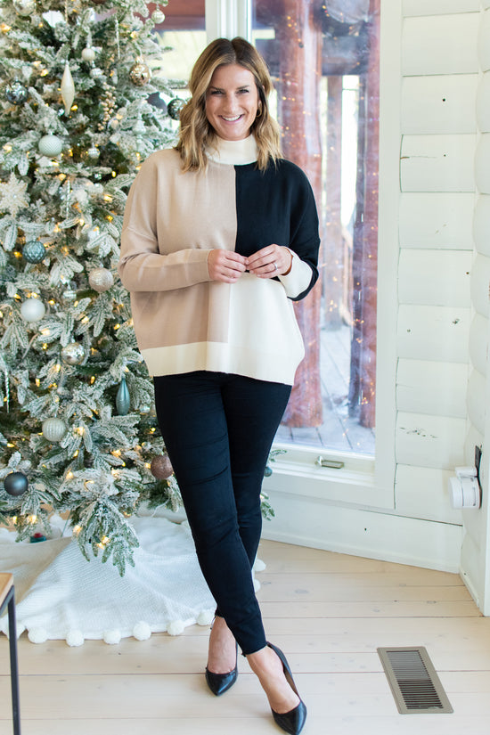 THML Colorblocked Sweater | FINAL SALE