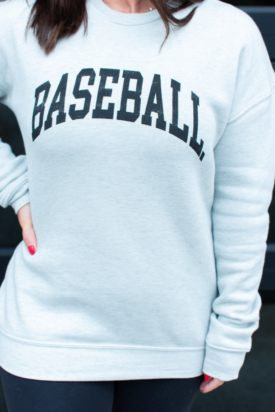 Baseball Graphic Sweatshirt