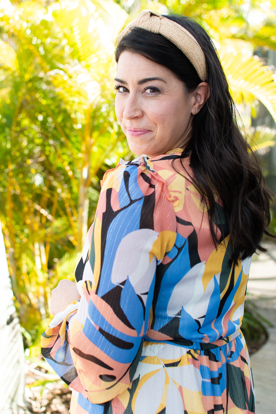 Tiered Long Sleeve Midi Dress | FINAL SALE