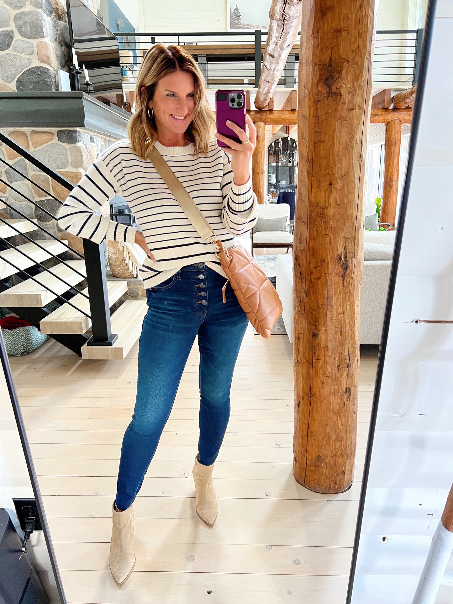 Mixed Stripe Sweater