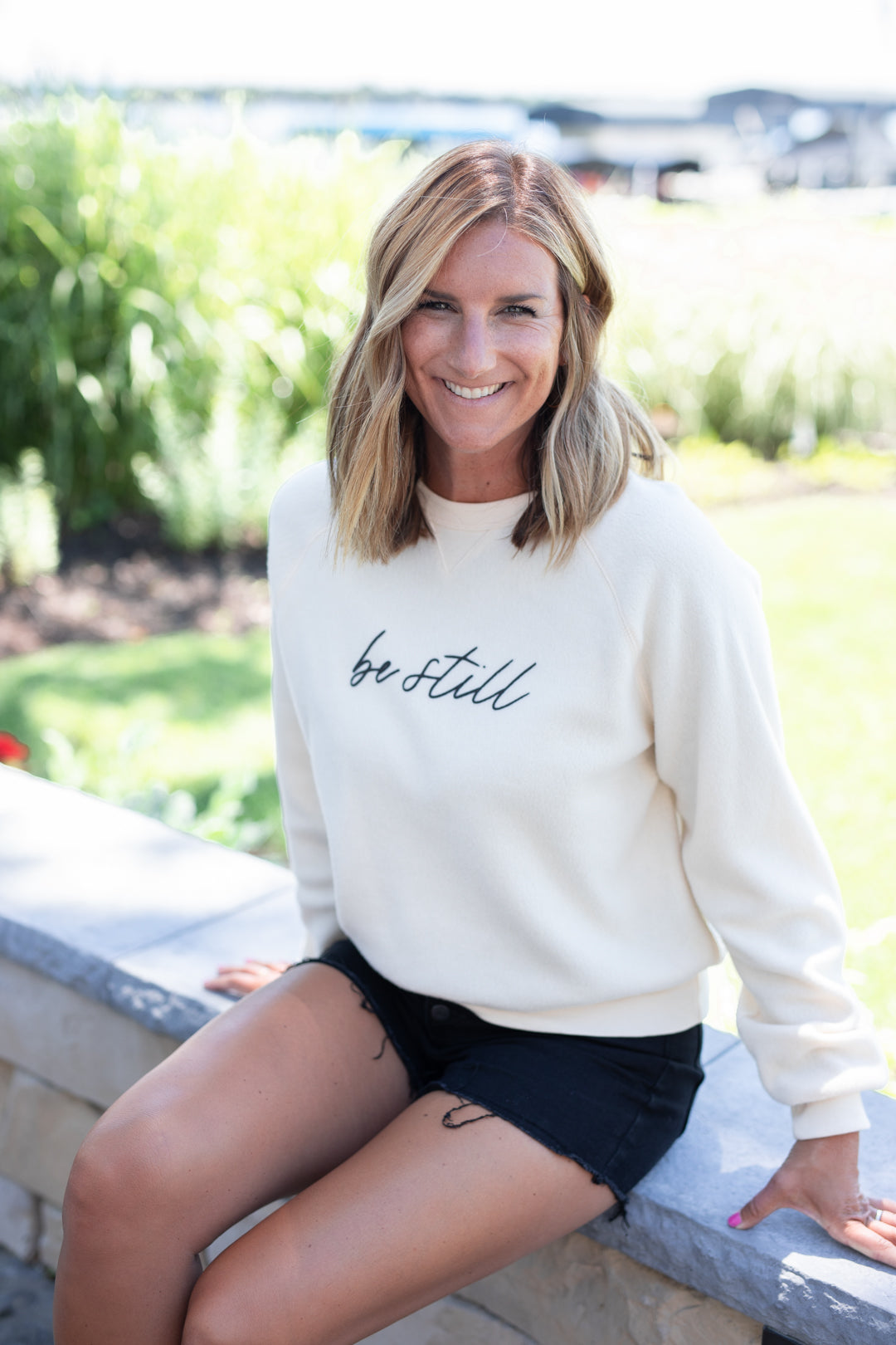 Be Still Cozy Cropped Sweatshirt | FINAL SALE