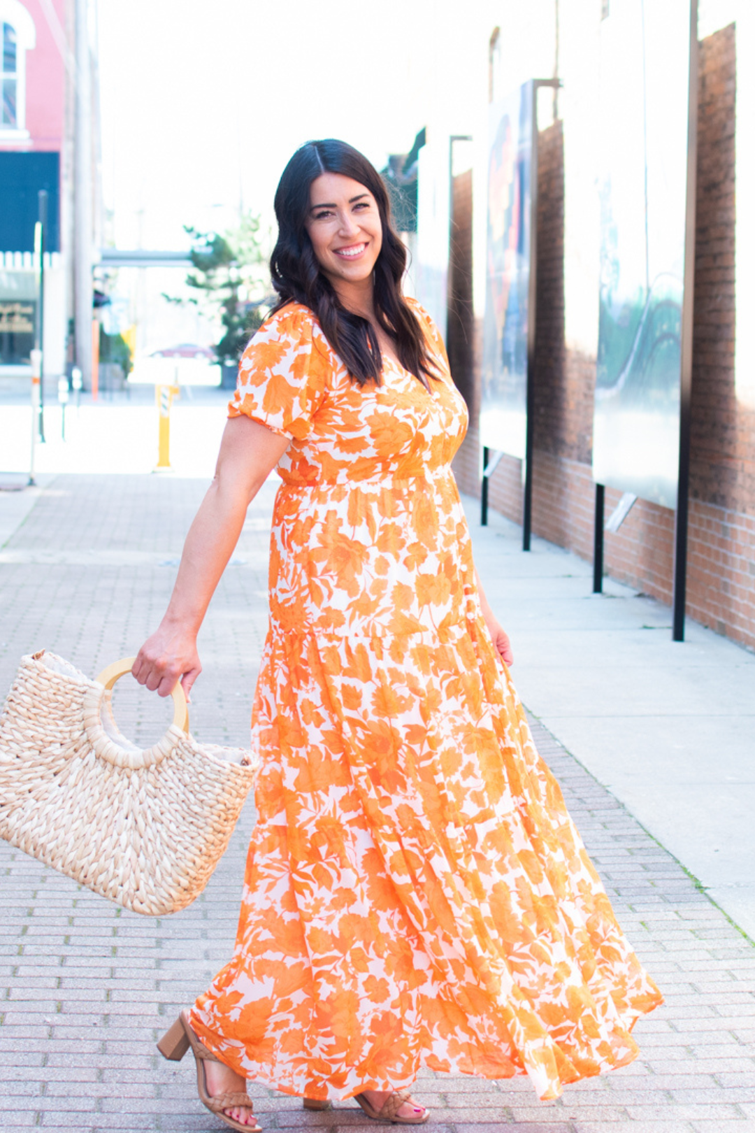 Button Front Tiered Maxi Dress | FINAL SALE